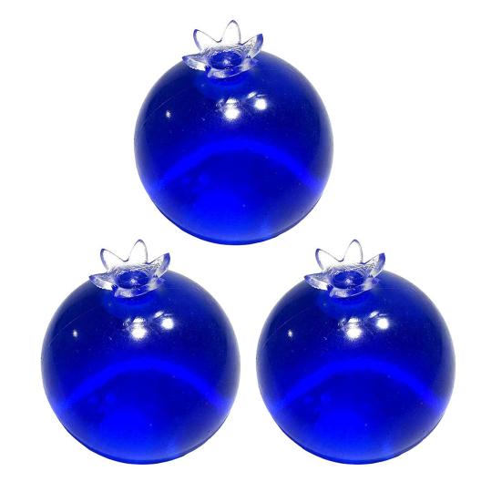 Desktop Stress Reliever Blueberry Ball Soft TPR Fidget Squeeze Toy with Elastic Ball Smooth Fluid High Decompression for Anxiety Relief Sensory