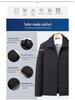 Dad's Autumn/Winter Cotton Jacket for Elderly Men (50-70) with Velvet Lining