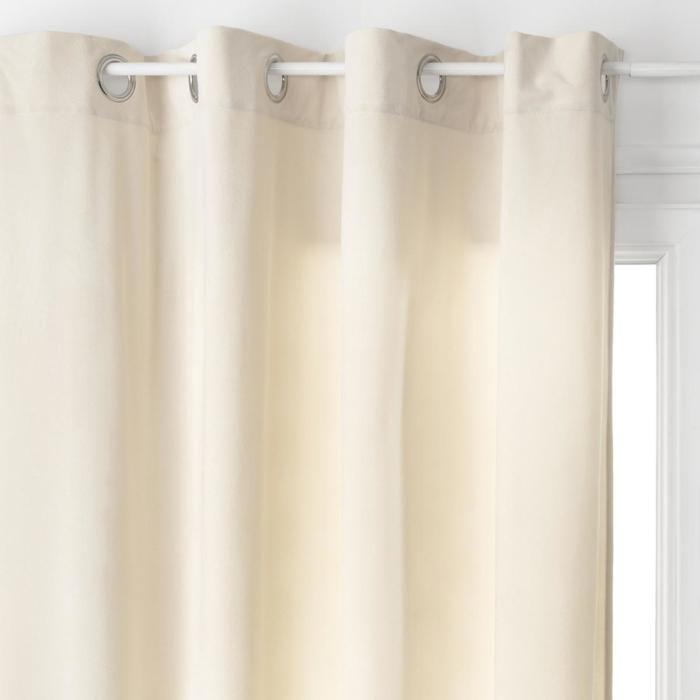 Curtain "Lilou" Ivory White 140x260cm - Atmosphera Interior Designer