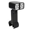 BBQ Grilling Light 360 Degree Rotatable Clip On Barbecue Grill Light with Touch Switch 10PCS F5 Light Chips Aluminum