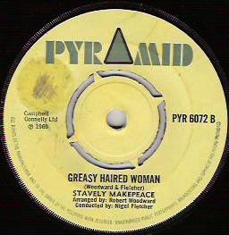 7inch Record STAVELY MAKEPEACE - (I Wanna Love You Like A) Mad Dog PYR6072 PYRAMID 1969 UK Pop Used