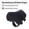 Finger Ring Mouse 1000DPI Easy Control High Efficiency Wireless Finger Ring Mouse Portable Rechargeable 2.4GHz for Office