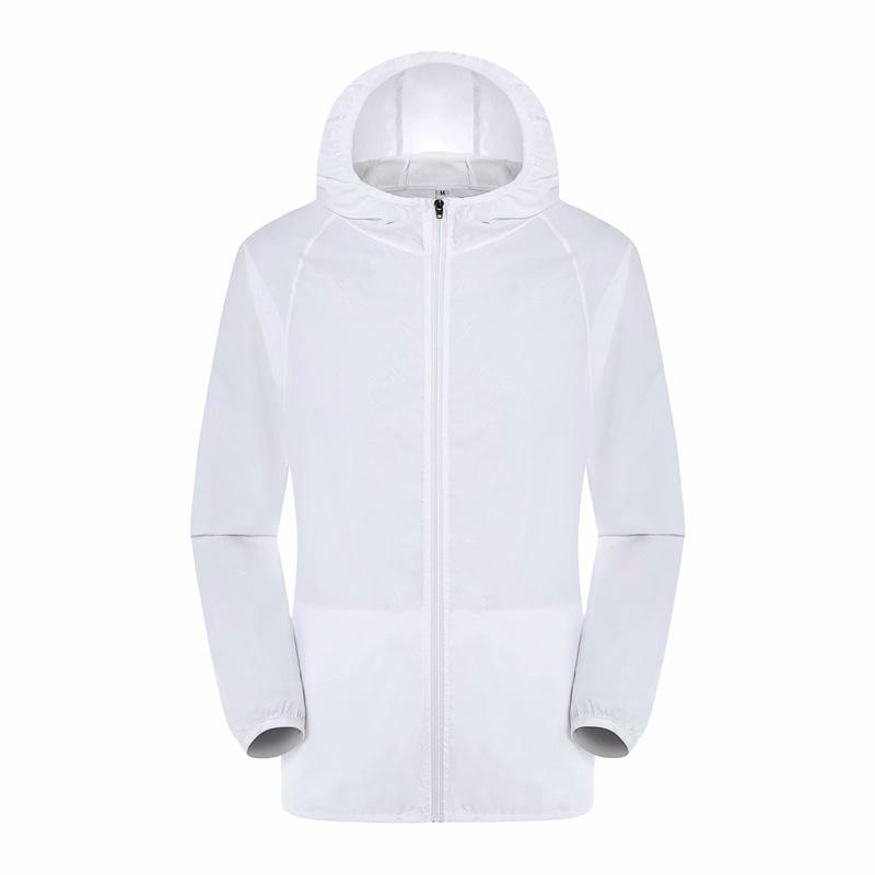 Men's and Women's Lightweight UV Protection Windbreaker: Thin, Breathable, Quick-Dry Jacket for Outdoor Sports.