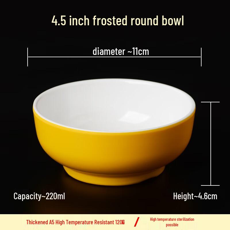 Durable Melamine Round Multi-Purpose Bowl