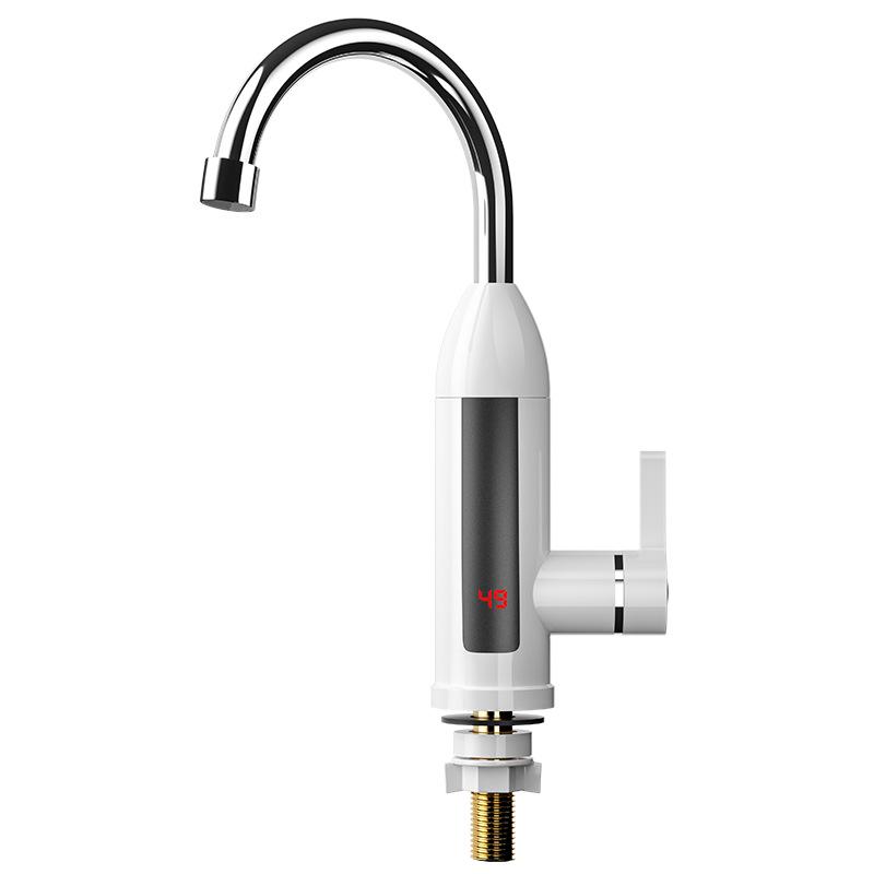Stainless Steel Instant Hot & Cold Electric Kitchen Faucet