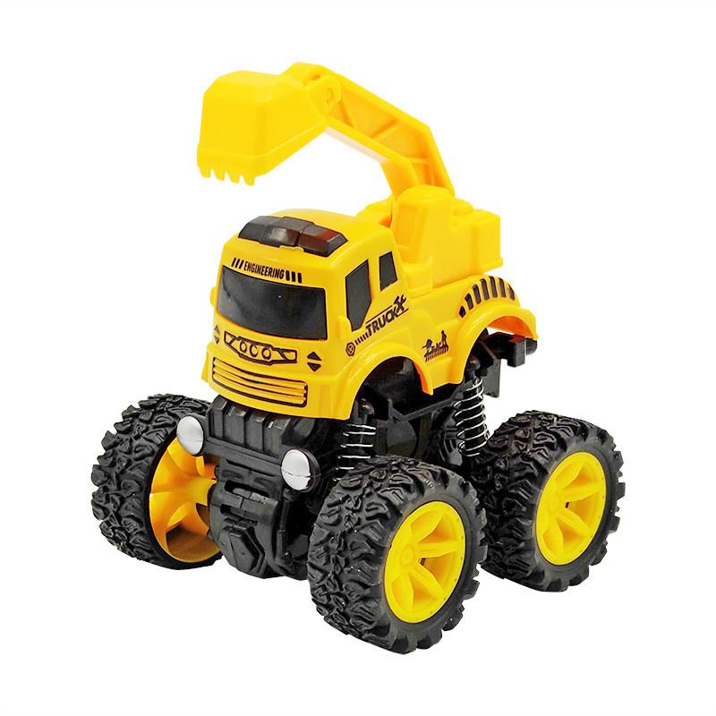 Off Road Vehicle Excavator Crane Dump Truck Fire Truck Children Toys Car For Kids Construction And Rescue Play
