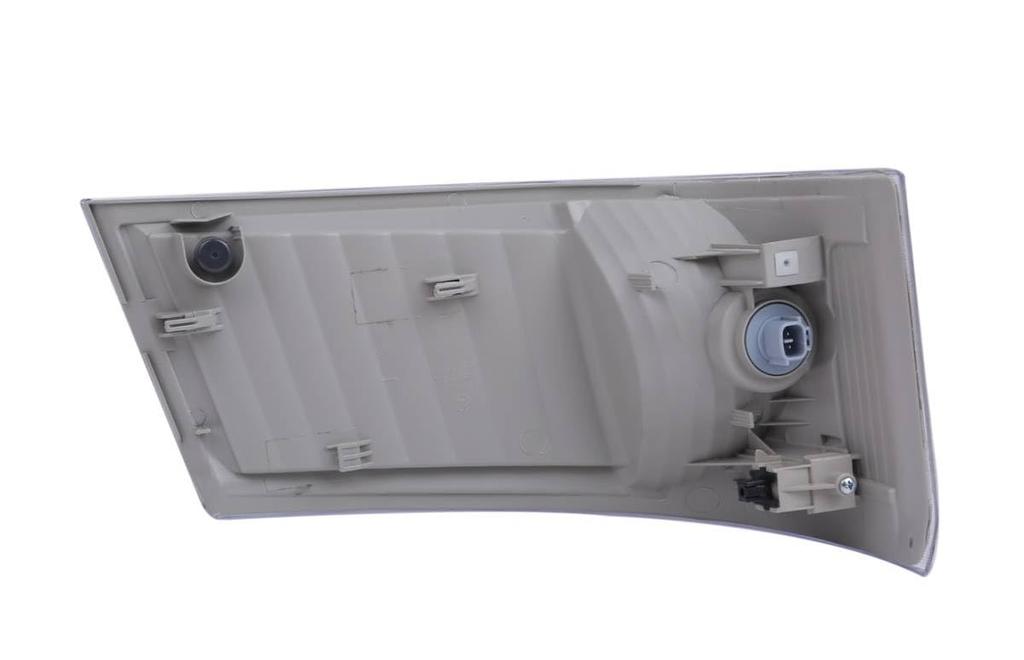 Ken R BlueTec Canter Turn Signal Lens for Mitsubishi Fuso Repairs Turn Signal Deterioration (Aftermarket Parts) - (Right Side, Driver's Side)