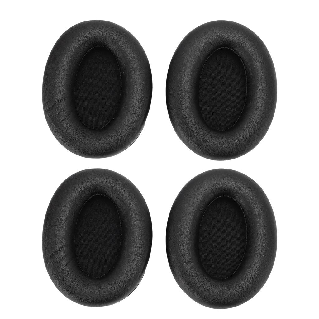 2 Pairs Earpads Replacement for Razer Opus X Wireless Headphone Headset Ear Cushions Covers Protein PU Leather Noise