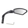 High Visibilities Gibbous Rearview Mirror For Bicycles Features 360 Rotates Durability Frame and Easyly Installation