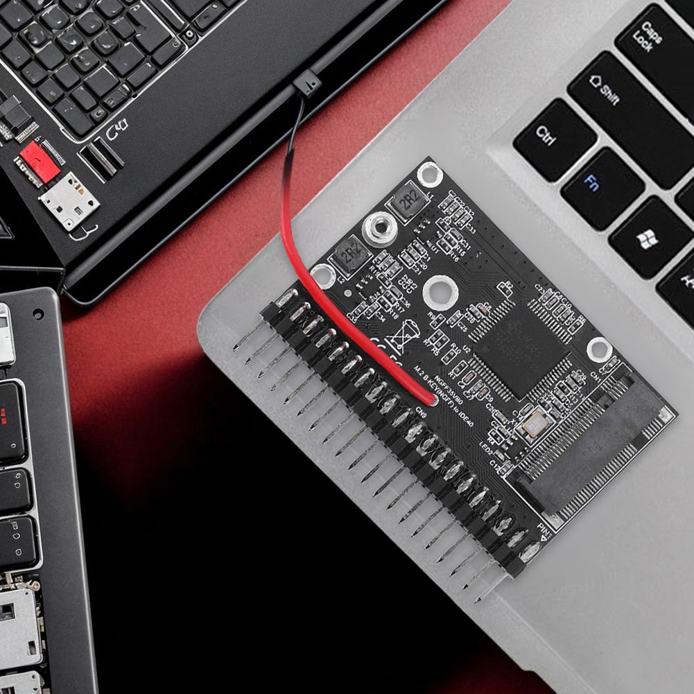 NGFF SSD To 3.5inch IDE 44pin Adapter Card NGFF SSD To 3.5 IDE Converter 150MB/s Converter Card Driver-free Computer Accessries