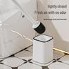 Wall-Mounted Bathroom Toilet Brush Set with Long Handle and Base - New Model for Efficient Cleaning