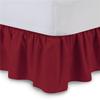 Hotel Bed Shirts Elastic Bed Skirt Dust Ruffle Pastoral Style Fit Bedspread Queen Bed Skirt  Ruffled Bed Skirts