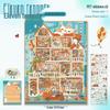 Yi Lan Landscaping Large 3D Stereo Miniature DIY Journal Stickers