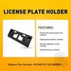 Front License Plate Frame Holder Bracket For Nissan Rogue - 962106RR0A