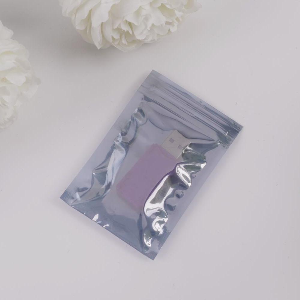 Self-Adhesive Printed Aluminum Foil Antistatic Bag, One-Piece Design, Free Custom Typesetting, Order Carefully