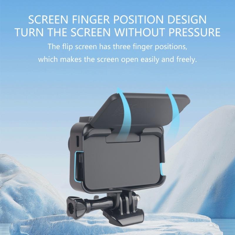 Suporte Expansível Protetor Estrutura de Expansão Para Câmeras Esportivas Go Ultra Suporte de Acessório Compatível