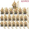 New 8pcs/lot MOC Uruk-hai Orc Army Group Orcus Figures Model Building Blocks LOTR Bricks Medieval Toys for Children gifts