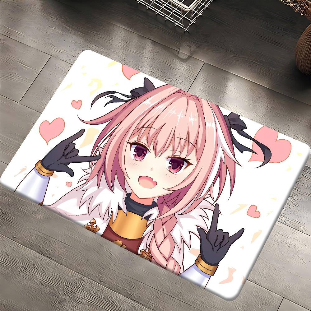 

A-Astolfo Anime Door Mat Washable Non-Slip Living Room Sofa Chairs Area Mat Kitchen Doormat Area Rug 40x60 cm