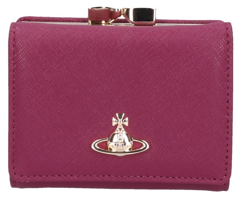 

Vivienne Westwood SAFFIANO Wallet 51010018 L001N J401 PURPLE Tri-fold [Used] фіолетовий
