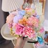 Simulation Flower Floral Garland Colorful Bridal Crown Fairy Children Flower Headband  Girls