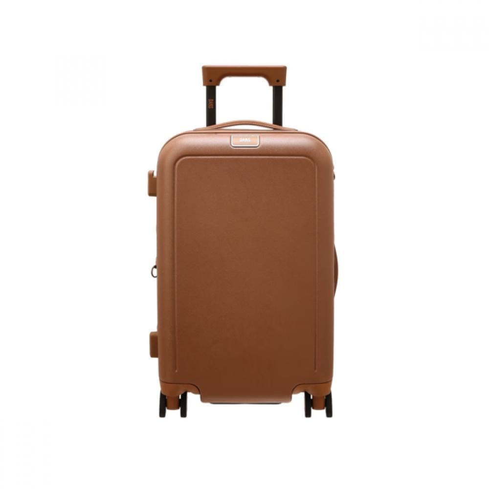 Daks Brown Solid Polycarbonate Hard Carrier 21inch Dbba6e521w2