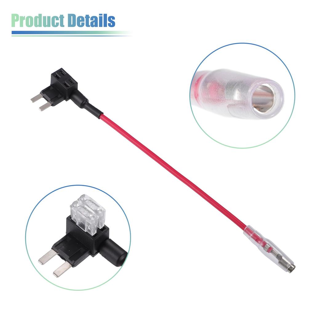 X AUTOHAUX 5 Sets Universal Car Fuse Tap and Circuit
