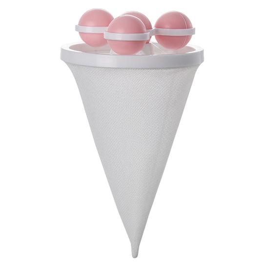 Pływająca kula do prania, łapacz kłaczków, sierści zwierząt, wielokrotnego użytku, do prania w pralce, pływająca siatka do zbierania kłaczków, filtr do włosów