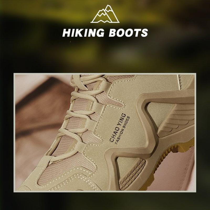 Men's Hiking Boots  Outdoor Platform Soles Wear-resistant Martin Boots