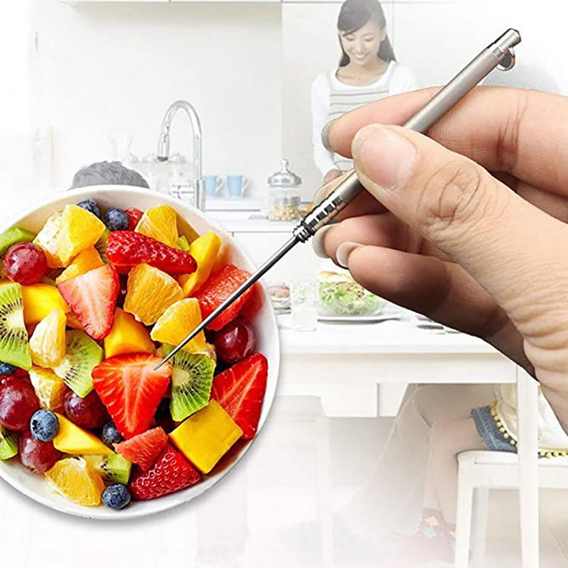 Reusable Toothpick With Waterproof Stainless Steel Toothpick Box Mini Toothpick