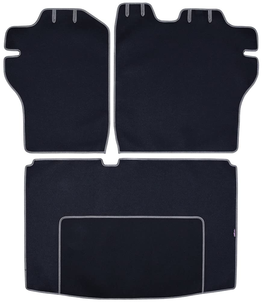 Levolva Luggage Cover Luggage Mat with Bumper Cover for Nissan Note and Aura Trunk Trunk Floor Accessory - Waterproof, Stain-Resistant (E13) (FE13)