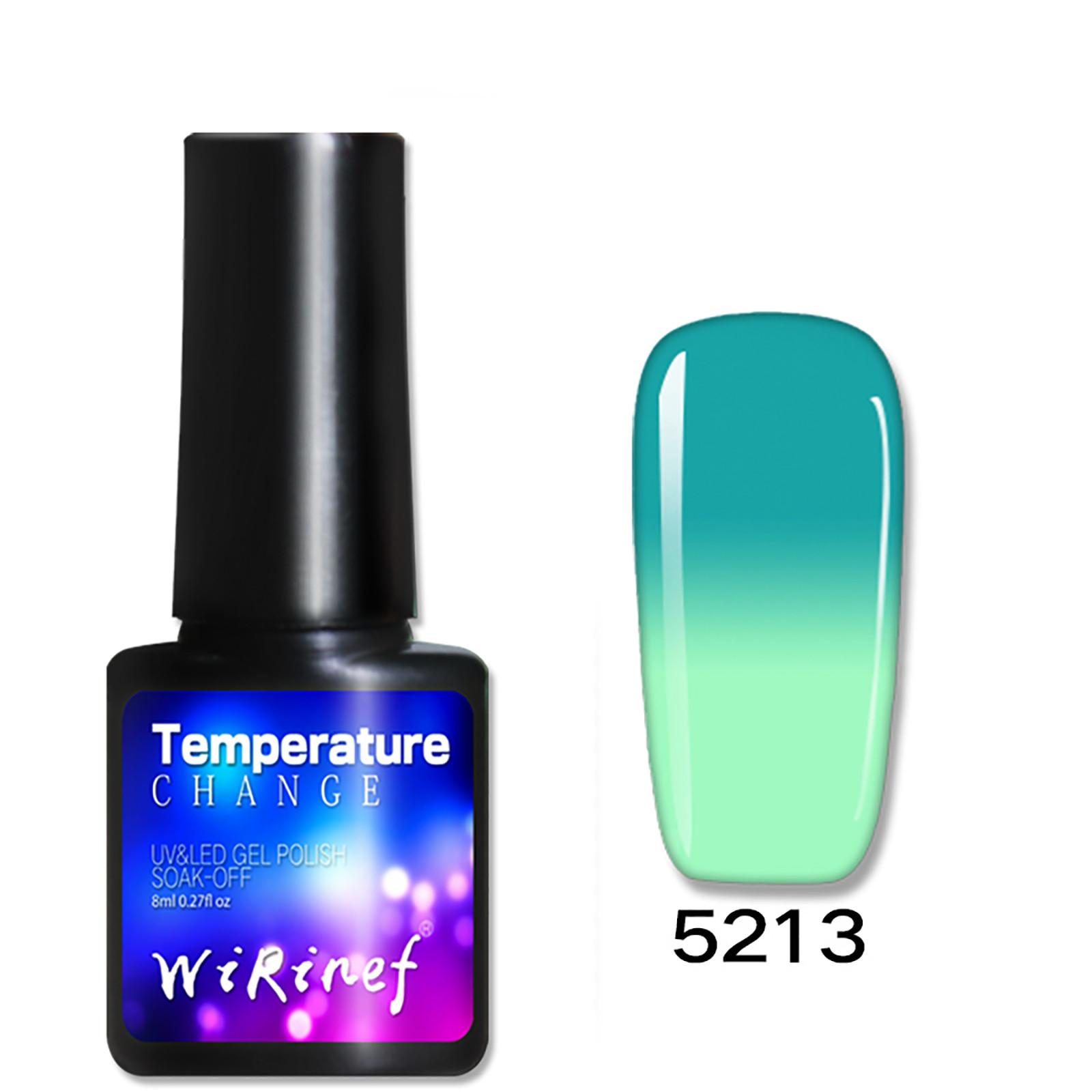 

Лак для ногтей осень-зима теплый градиентный гель для ногтей съемный лак для ногтей маникюрный салон «сделай сам» дома замачиваемый гель-лак подарки для женщин и девочек 8 мл One size