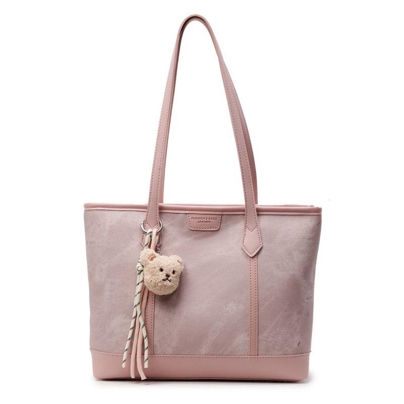 Casual commuter women's large-capacity bag spring and summer new fashion portable shoulder tote bag
