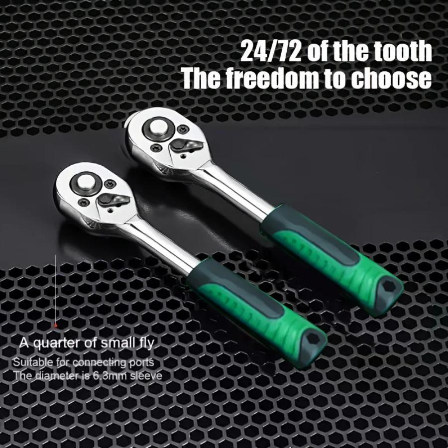 Sada nástrčných klíčů 53 ks Prodlužovací tyč Multifunkční ráčnový klíč Sada ručního nářadí pro opravy motocyklů