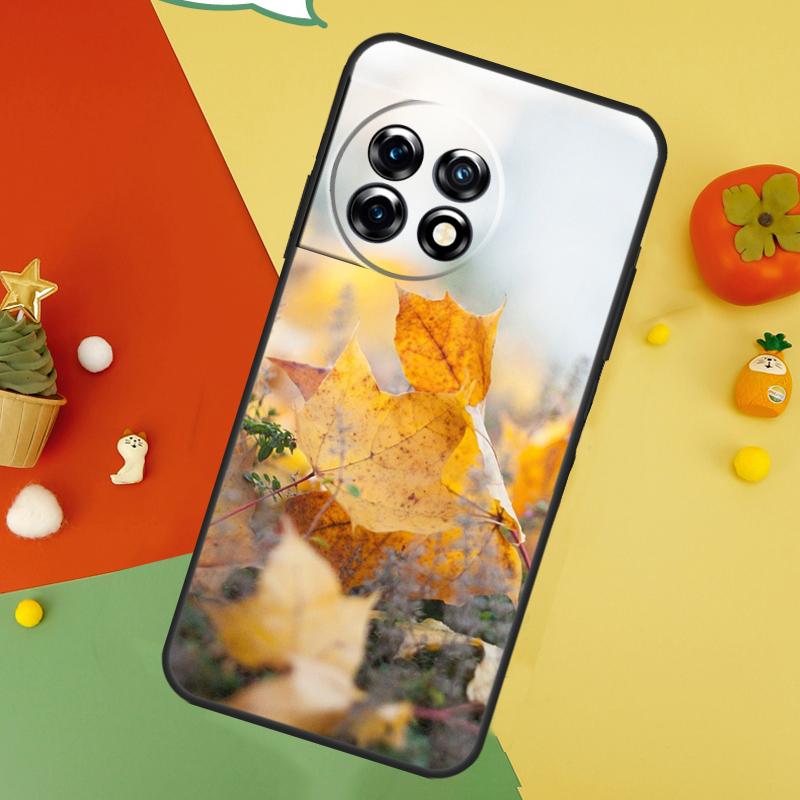 Autumn Leaves Case For OnePlus 15 12 12R 13T 13R 13 11 9 10 Pro 10T 8T Nord 5 CE 2 3 4 Lite N20 N30 Cover