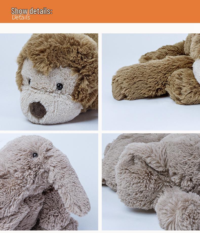 PAPA Elephant & Monkey Plush Toys - Cute Zoo Series Comfort Toy Ornament