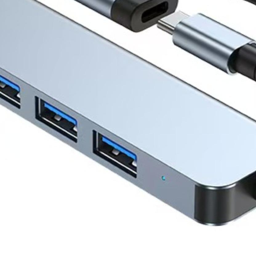 8-in-1 USB Type-C Hub with Multi-Screen Display & High-Speed Transmission