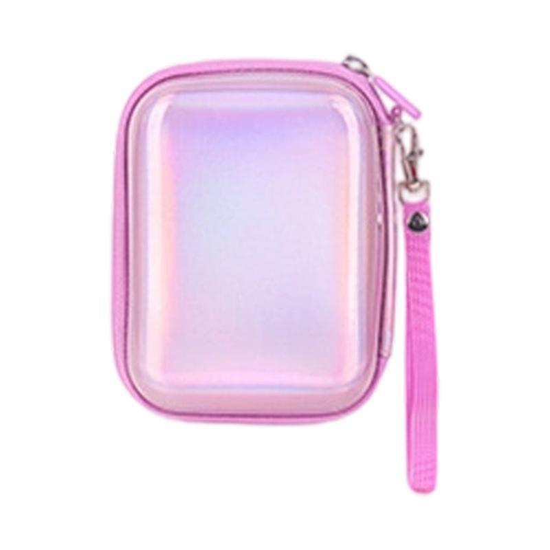 

Scratch Resistant Camera Cover Protective Case Camera Storage Bag Leather Texture Suitable for Various Models Camera розовый