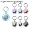 Universal Apple AirTag Protective Case: Full-Coverage, Anti-Scratch, and Anti-Drop for Seniors, Kids, and Pets.