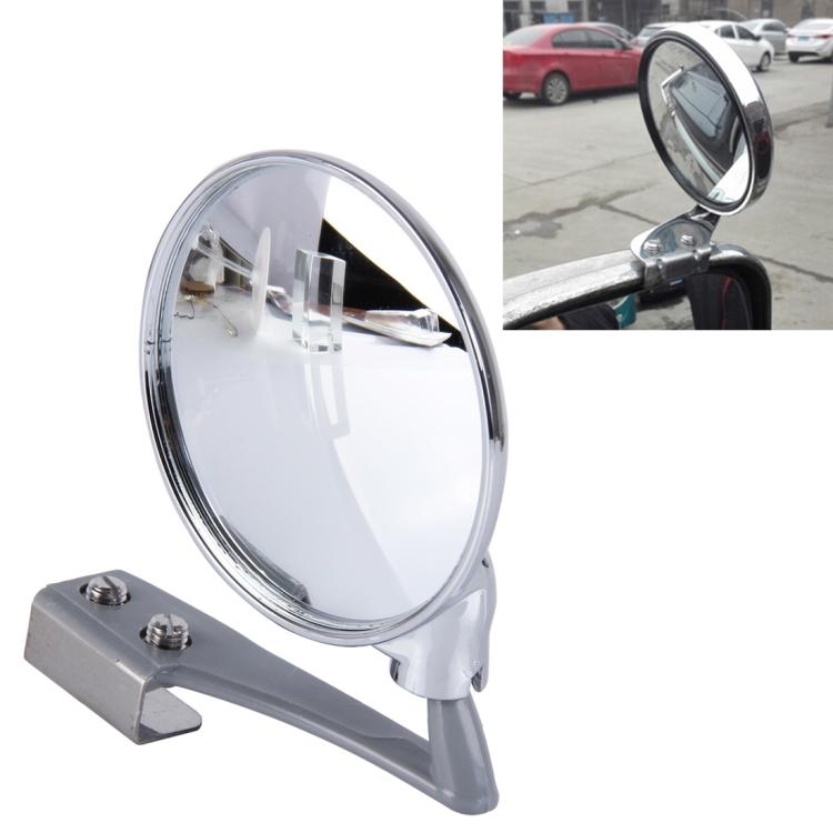 

Vehicle Front Blind Area Wide-angle Adjustable Right Side Observation Mirror (Silver) срібний