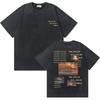 To Jest Kanye West Śmieszny Mem Graficzny T-shirt Męski Damski Ubrania Hip Hop Vintage Spierany T-shirty Mal64