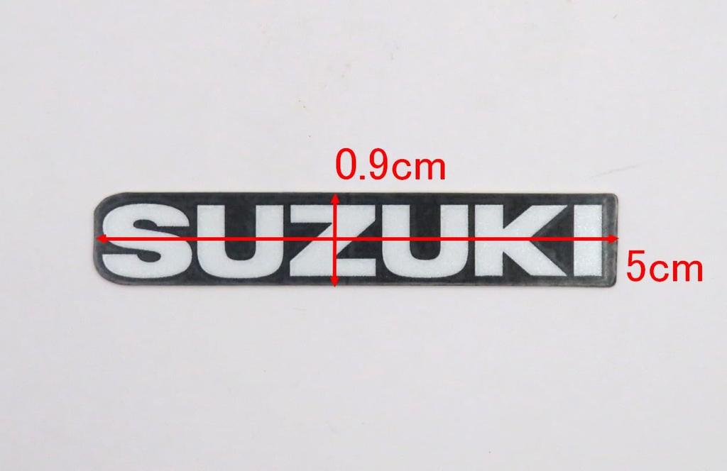 Genuine Suzuki GSX-R150 Rear Fender Letter Logo Sticker 2" Length 68171-23K20-000