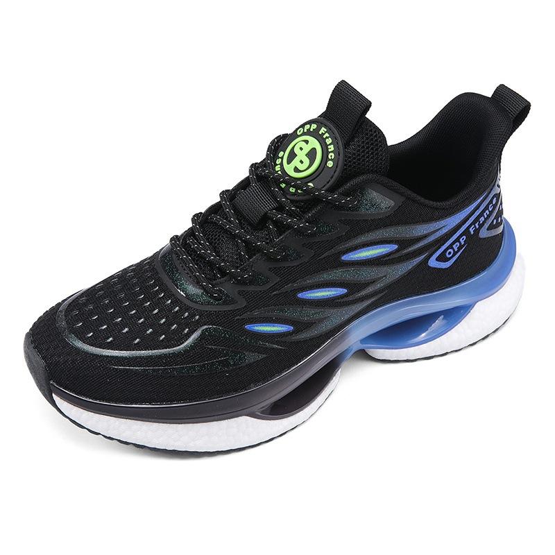 Summer Sports Shoes 2023 New Breathable Ice Silk Mesh Running Shoes Popcorn Men's Shoes Fashionable Versatile Couple Casual Shoes