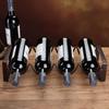 Stackable Iron Wine Rack - Modern Creative Display for Multiple Bottles