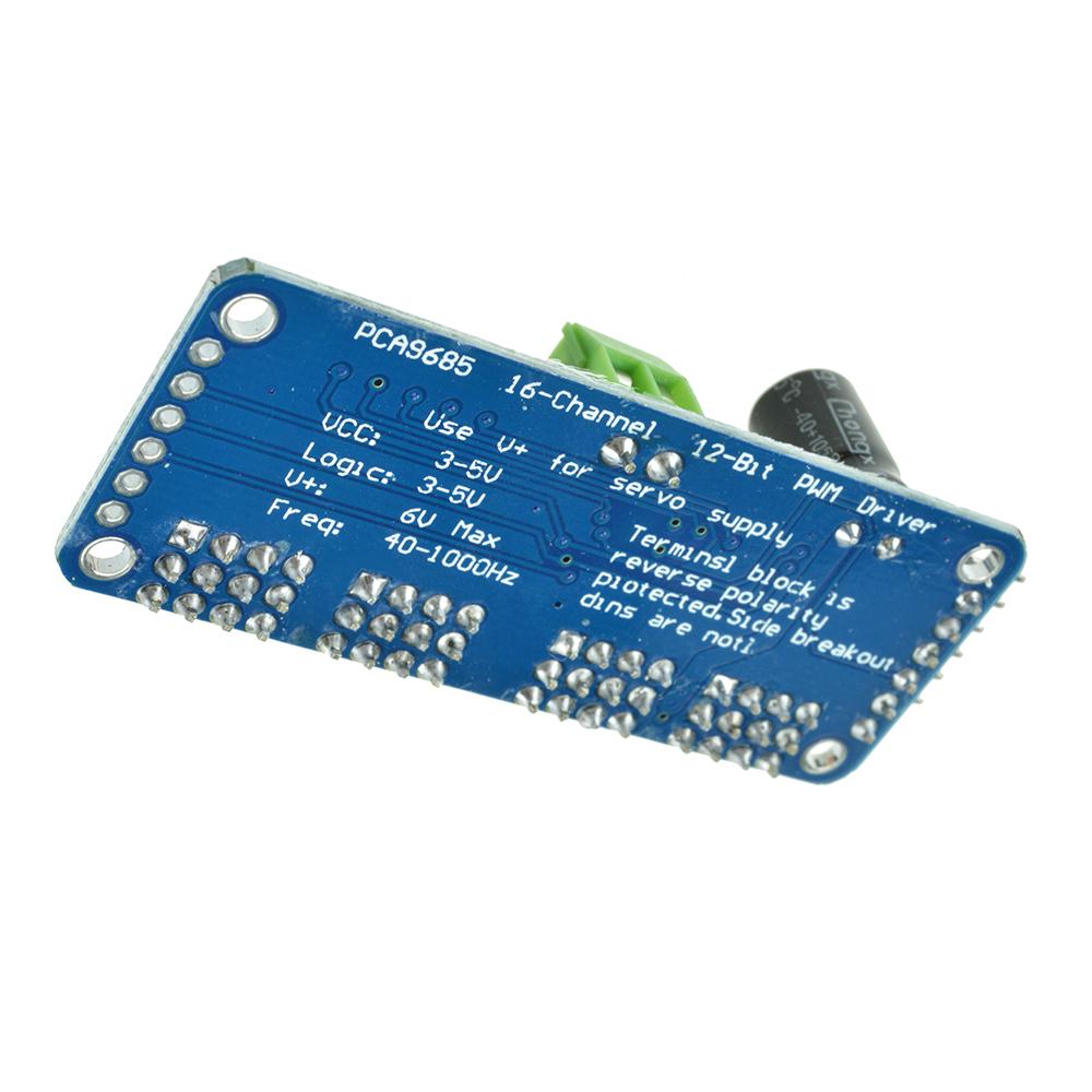 16 Ch 12-bit PWM Servo Shield Motor Driver I2C Module PCA9685 For ArduinoIJ