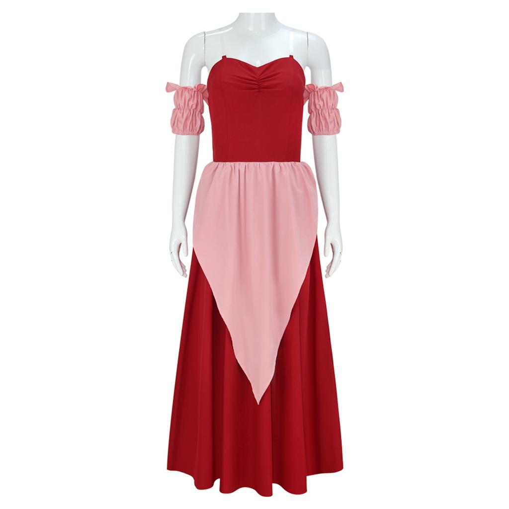 Women's Solid Colour Vintage Court Corset Cos Dresses