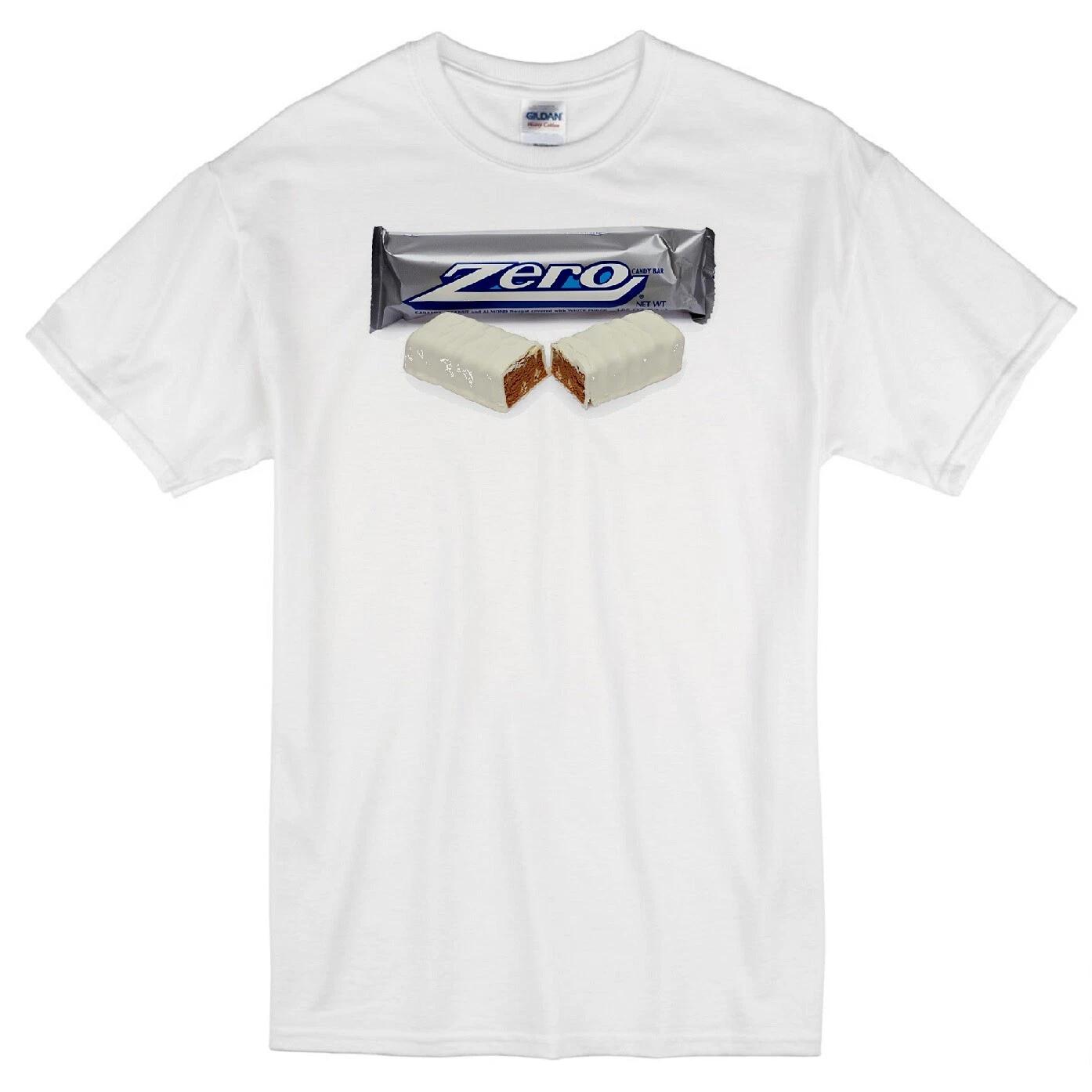 ZERO CHOCOLATE CANDY BAR WHITE T-shirt L