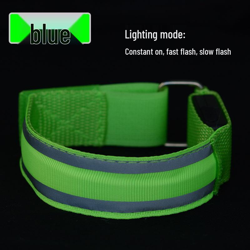 LED Luminous USB Safety Armband for Night Running