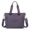 Borsa Tote Versatile in Nylon con Manici in Nastro Tasche con Zip Tracolla Regolabile Borsa a Spalla Casual da Donna per l'Uso Quotidiano