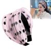 Witte Antislip Haarband met Tanden – Brede High-End Haarklem & Cover Artefact