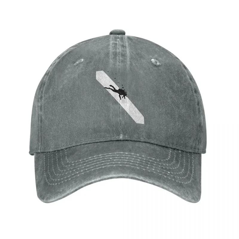 Vintage Dive Flag Bubble Red White Baseball Caps Unisex Style Distressed Snapback Cap Outdoor Summer Gift Hats Cap